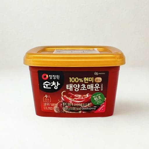[TEST] [청정원] 순창 태양초 현미 매운고추장 500g