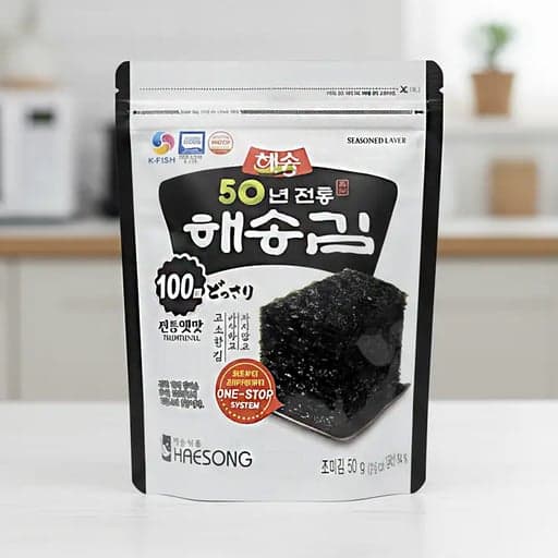 [해송] 50년 전통 해송김 50g