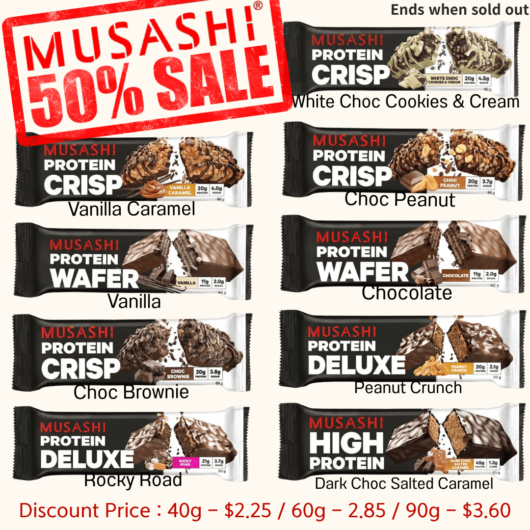 [Deal] Musashi Protein Bar✨