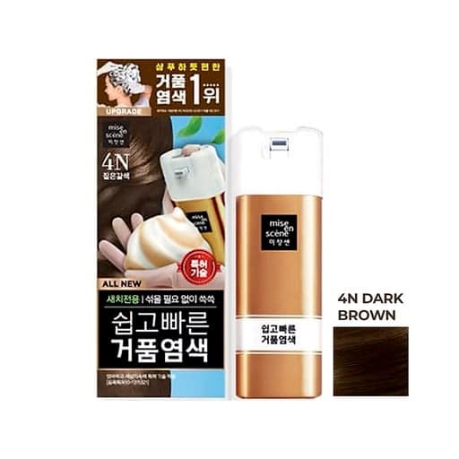 [미쟝센]새치전용 다크 브라운 4N