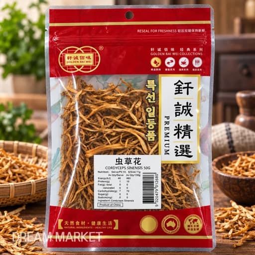 GBW Cordyceps Sinensis 50g